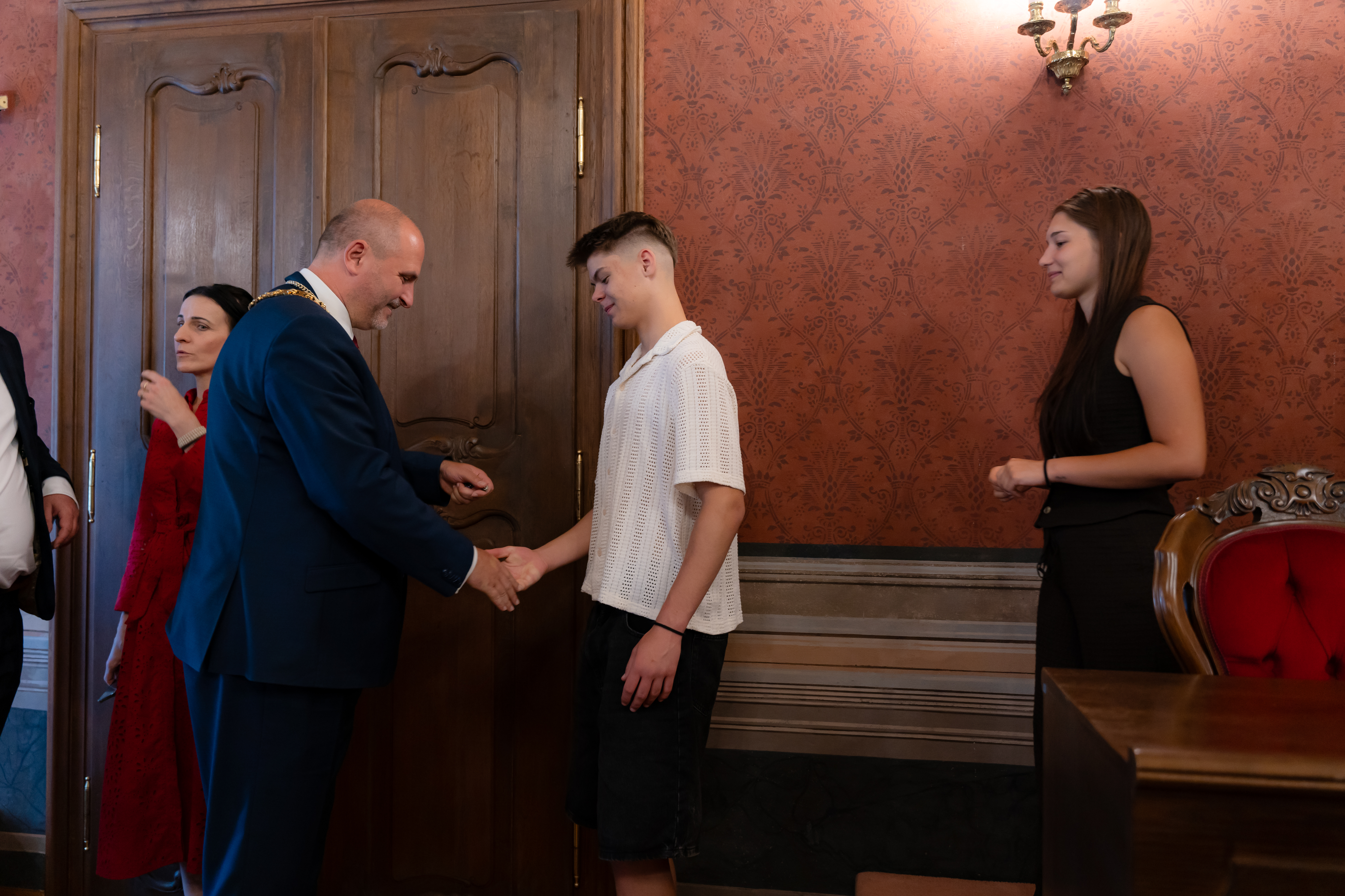 Prijatie studentov v Historickej radnici-21